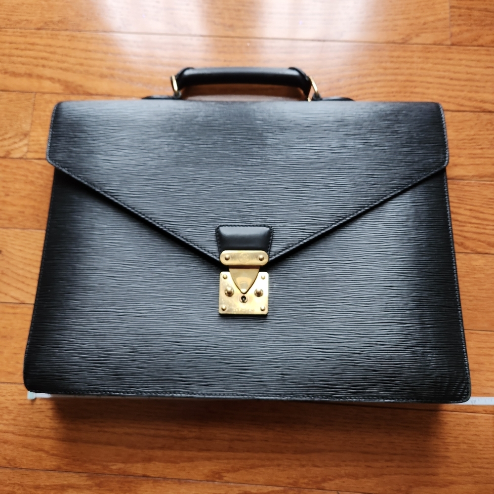 Louis vuitton epi leather suitcase